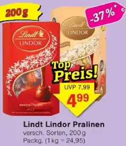 Jawoll Lindt Lindor Pralinen Angebot
