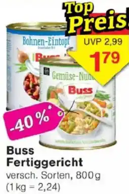 Jawoll Buss Fertiggericht Angebot