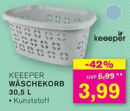 KODi KEEEPER WÄSCHEKORB 30.5 l Angebot