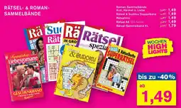 KODi RÄTSEL- & ROMAN- SAMMELBÄNDE Angebot