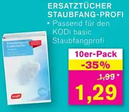 KODi ERSATZTÜCHER STAUBFANG-PROFI Angebot
