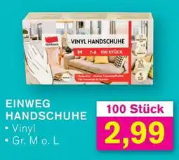 KODi EINWEG HANDSCHUHE Angebot