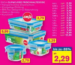 KODi EMSA CLIP&CLOSE FRISCHHALTEDOSE Angebot