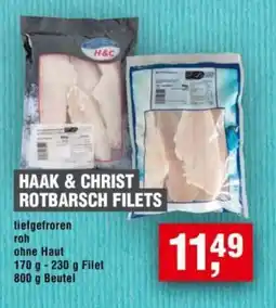 Handelshof HAAK & CHRIST ROTBARSCH FILETS Angebot
