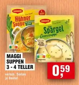 Handelshof MAGGI SUPPEN 3-4 TELLER Angebot