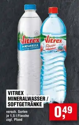 Handelshof VITREX MINERALWASSER/ SOFTGETRÄNKE Angebot