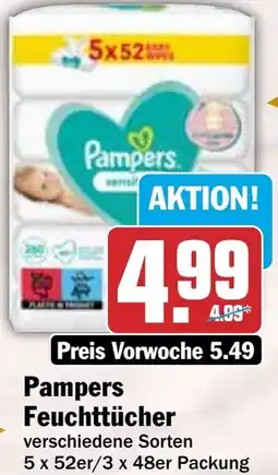 HIT Pampers Feuchttücher Angebot