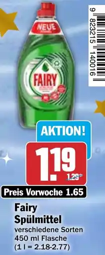 HIT Fairy Spülmittel Angebot