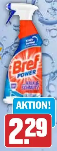 HIT Bref Power Reiniger Kalk & Schmutz oder WC Reiniger Angebot