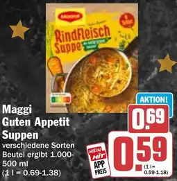 HIT Maggi Guten Appetit Suppen Angebot