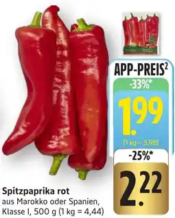 Edeka Neukauf Spitzpaprika rot Angebot