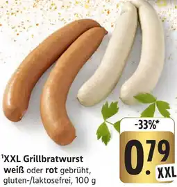 Edeka Neukauf XXL Grillbratwurst weiß oder rot Angebot