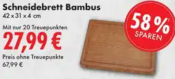 Edeka Neukauf ZWILLING Schneidebrett Bambus Angebot