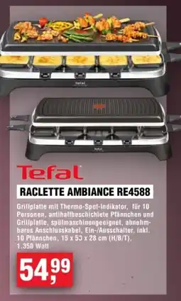 Handelshof Tefal raclette ambiance RE4588 Angebot