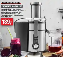 Handelshof Gastroback entsafter digital pro Angebot