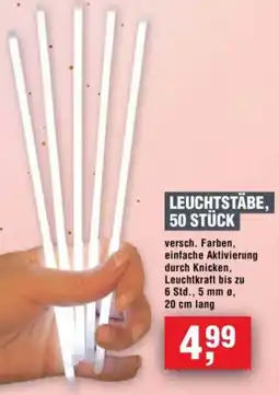 Handelshof Leuchtstäbe, 50 stück Angebot