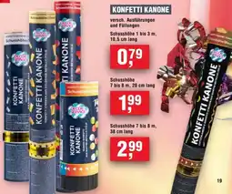Handelshof Konfetti kanone Angebot