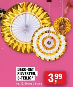 Handelshof Deko-set silvester, 3-teilig Angebot