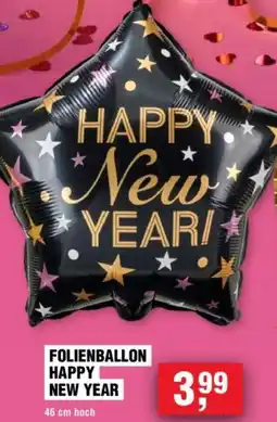 Handelshof Folienballon happy new year Angebot