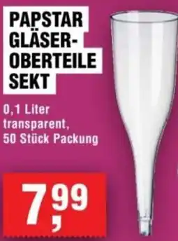 Handelshof Papstar gläseroberteile sekt Angebot
