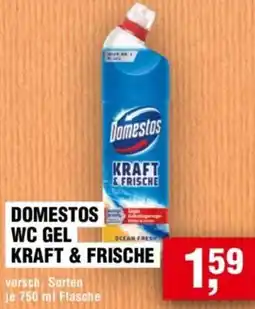 Handelshof Domestos wc gel kraft & frische Angebot