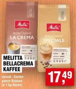Handelshof Melitta bellacrema kaffee Angebot