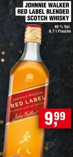 Handelshof Johnnie walker red label blended scotch whisky Angebot