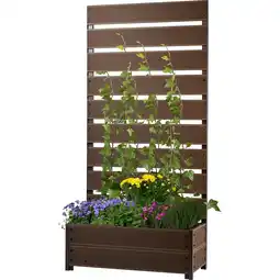 Netto Marken-Discount dobar Pflanzkübel mit Rankgitter Angebot