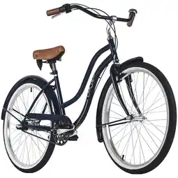 Netto Marken-Discount Dacapo DaCapo Beachcruiser Damen 26 California Blau 3 Gänge RH46 cm Angebot