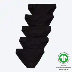 NKD Damen-Minislip aus reiner Baumwolle, 5er-Pack Angebot