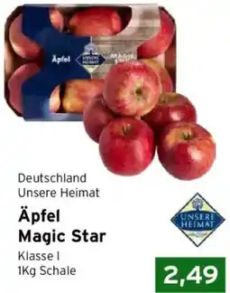 CAP Markt Unsere Heimat Äpfel Magic Star Angebot