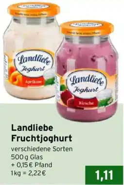 CAP Markt Landliebe Fruchtjoghurt Angebot