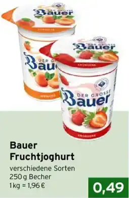 CAP Markt Bauer Fruchtjoghurt Angebot