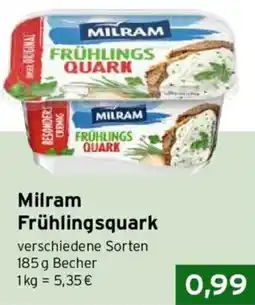 CAP Markt Milram Frühlingsquark Angebot
