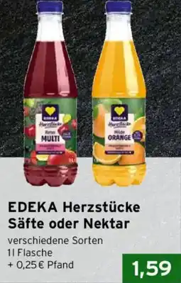 CAP Markt EDEKA Herzstücke Säfte oder Nektar Angebot