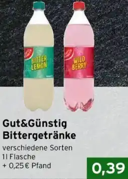 CAP Markt Gut&Günstig Bittergetränke Angebot