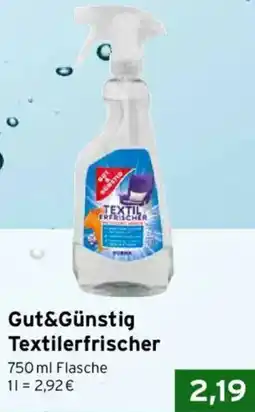 CAP Markt Gut&Günstig Textilerfrischer Angebot