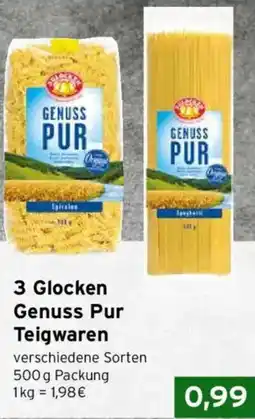 CAP Markt 3 Glocken Genuss Pur Teigwaren Angebot