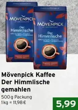 CAP Markt Mövenpick Kaffee Der Himmlische gemahlen Angebot