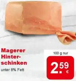 CAP Markt Magerer Hinterschinken Angebot