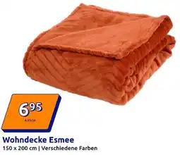 Action Wohndecke Esmee Angebot