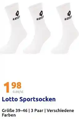 Action Lotto Sportsocken Angebot