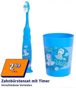 Action Zahnbürstenset mit Timer Angebot