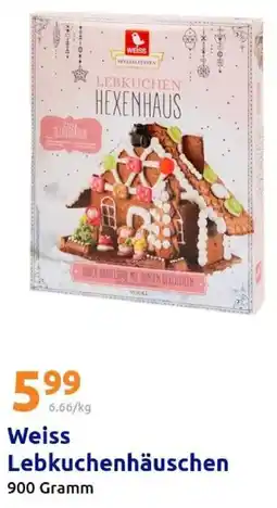 Action Weiss Lebkuchenhäuschen Angebot