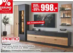 Möbel Mahler Primo wohnwand Angebot