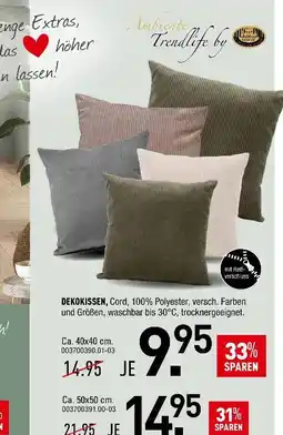 Möbel Wallach Gözze dekokissen 40x40 cm Angebot