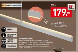Möbel Wallach Led-pendelleuchte Angebot