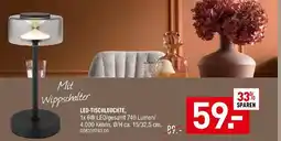 Möbel Wallach Led-tischleuchte Angebot