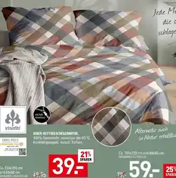 Möbel Wallach Irisette biber-bettwäschegarnitur Angebot