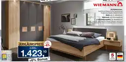 Möbel Inhofer Wiemann schlafzimmer bianco eiche nachbildung Angebot